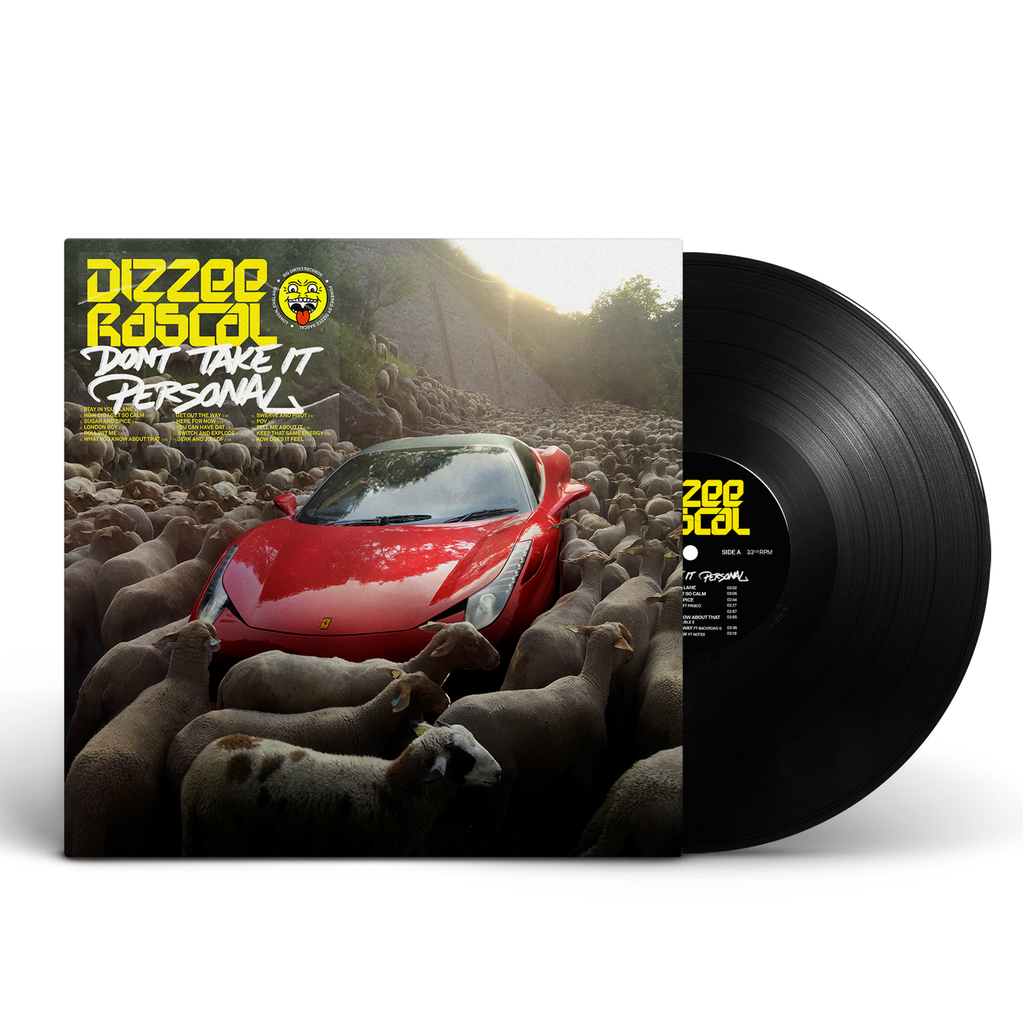 'Don't Take It Personal' Black Vinyl