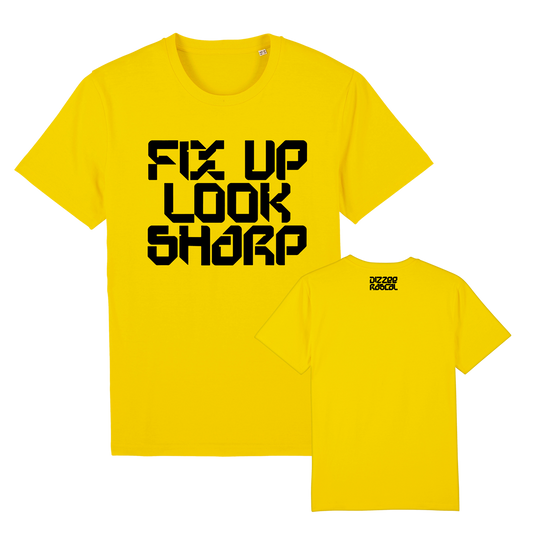 Fix Up Look Sharp Tee - Yellow