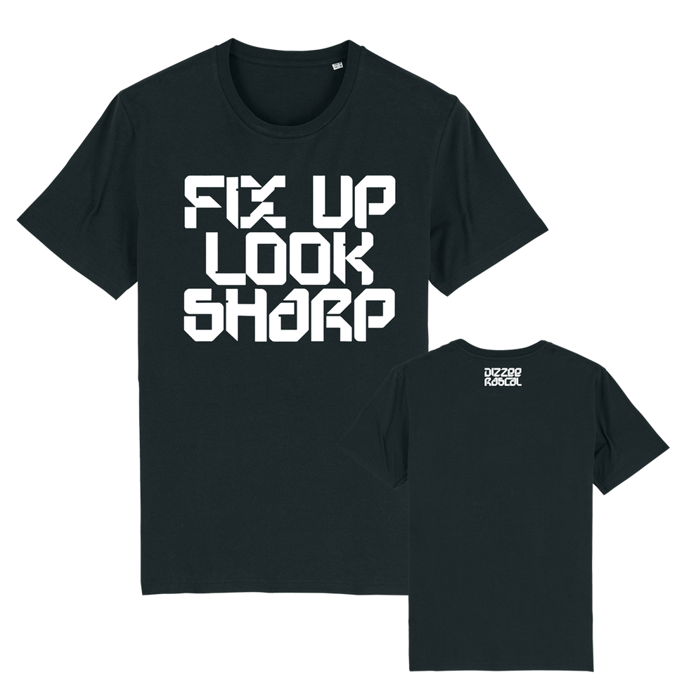 Dizzy Rascal Fix Up Fix Up Look Sharp Tee - Black – Dizzee Rascal