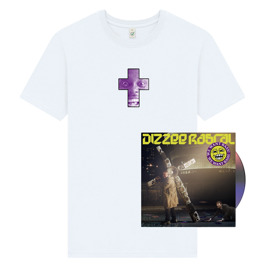 CD + White T-Shirt Bundle