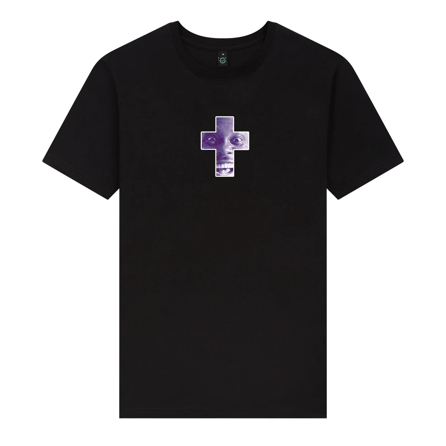 'We Want Bass' Cross T-Shirt (Black)