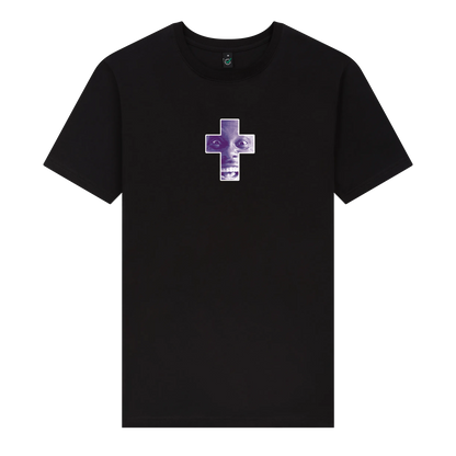 'We Want Bass' Cross T-Shirt (Black)