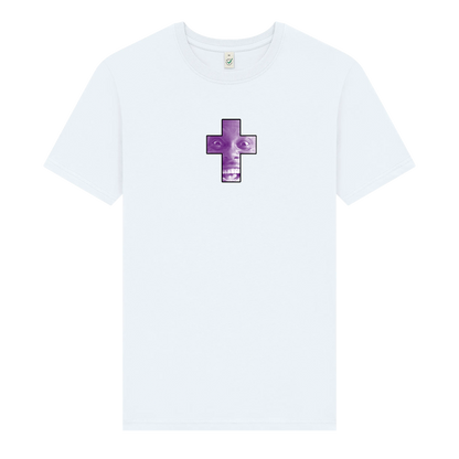 'We Want Bass' Cross T-Shirt (White)